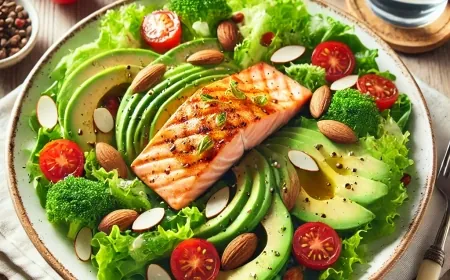 สลัดอะโวคาโดแซลมอน: เมนูสุขภาพ เสริมพลังความมั่งคั่งให้ร่างกาย