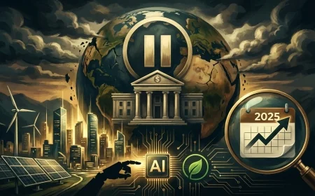 เฟดหยุดดอกเบี้ย! โลกเสี่ยงถดถอย? ชี้เป้าลงทุน AI-พลังงานสะอาดโค้งสุดท้ายปี 2568