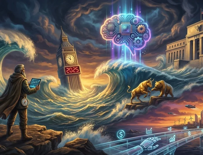 คลื่นลมแรงท้ายปี 2025: เฟดคงดอกเบี้ยสูง AI พลิกโลก ลงทุนอะไรดี?