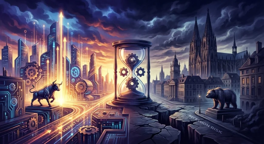 ตลาด 2 สปีด: AI นำทัพหุ้นสหรัฐฯ вз ยุโรปเสี่ยงถดถอย - จัดพอร์ตโค้งสุดท้ายปี 2025