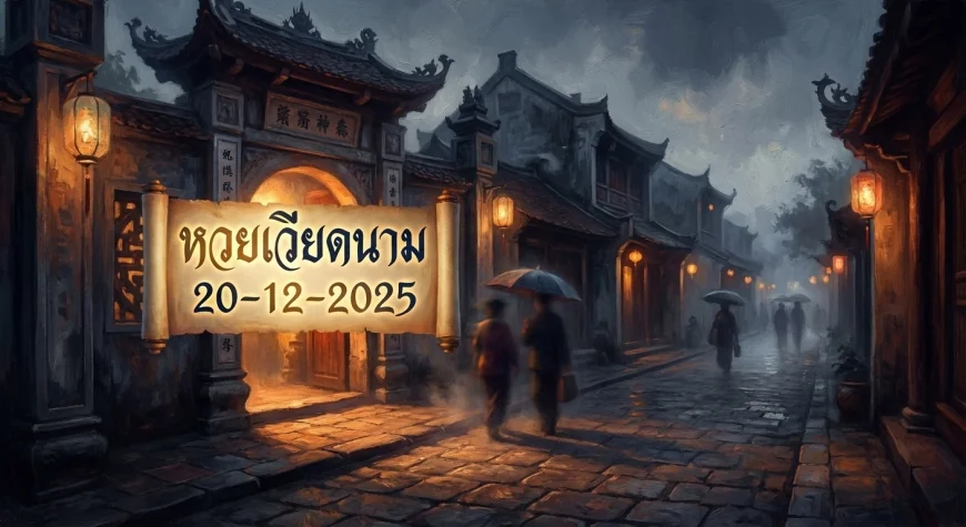 เปิดโพยเลขเด็ด! ส่องแนวทางหวยฮานอย 20/12/68 โค้งสุดท้ายก่อนใคร