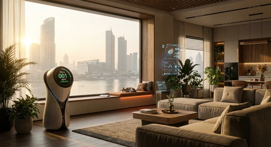 อากาศเย็นมาพร้อมฝุ่น PM2.5 รับมืออย่างไรให้สุขภาพมั่งคั่ง: เจาะลึกนวัตกรรมเครื่องฟอกอากาศปี 2026