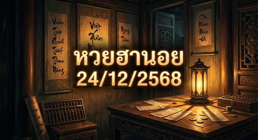 เจาะลึกสถิติและวิเคราะห์แนวทาง หวยฮานอย 24/12/2568: รวบรวมข้อมูลย้อนหลังและกระแสยอดนิยม