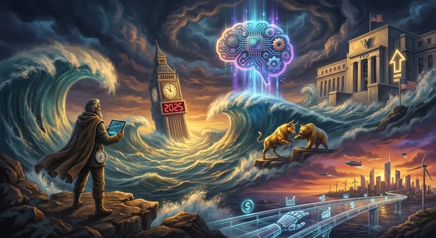 คลื่นลมแรงท้ายปี 2025: เฟดคงดอกเบี้ยสูง AI พลิกโลก ลงทุนอะไรดี?