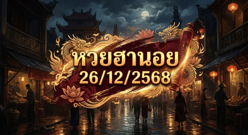 ส่องสถิติและกระแสข้อมูลหวยฮานอย 26/12/2568: วิเคราะห์แนวทางจากฐานข้อมูลย้อนหลัง