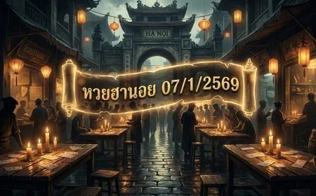 วิเคราะห์ข้อมูลสถิติและกระแสความนิยม หวยฮานอย 07/1/2569
