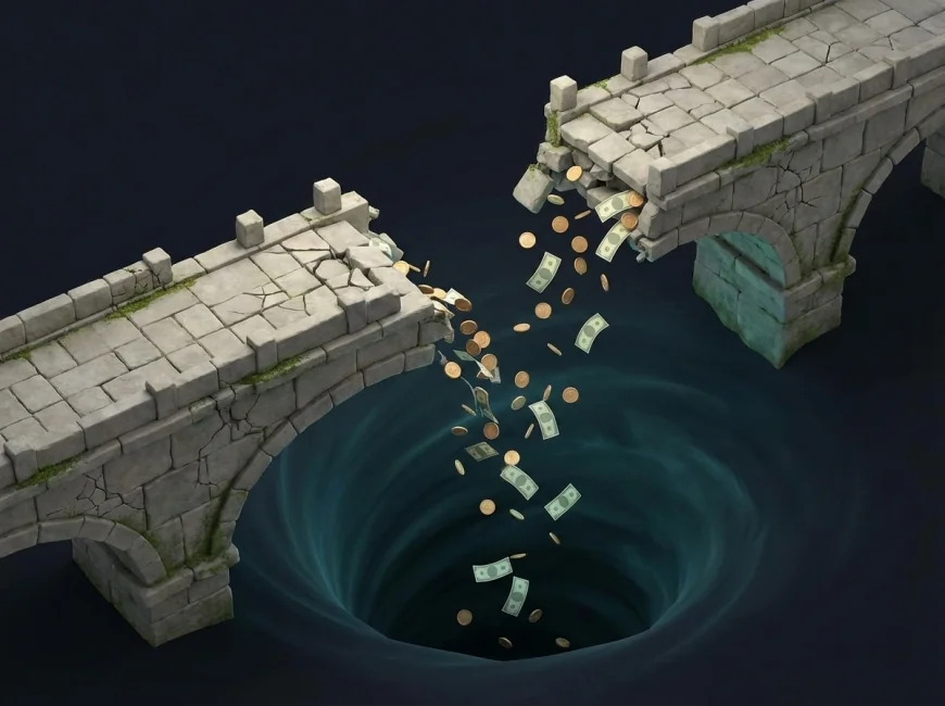 ภาพประกอบแสดงต้นทุนค่าเสียโอกาสจากปัญหาการทุจริต