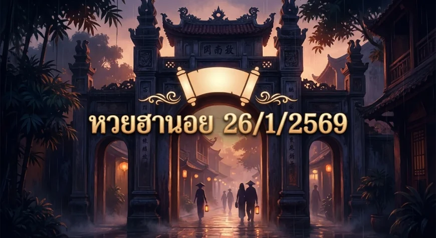 วิเคราะห์หวยฮานอย 26/1/2569