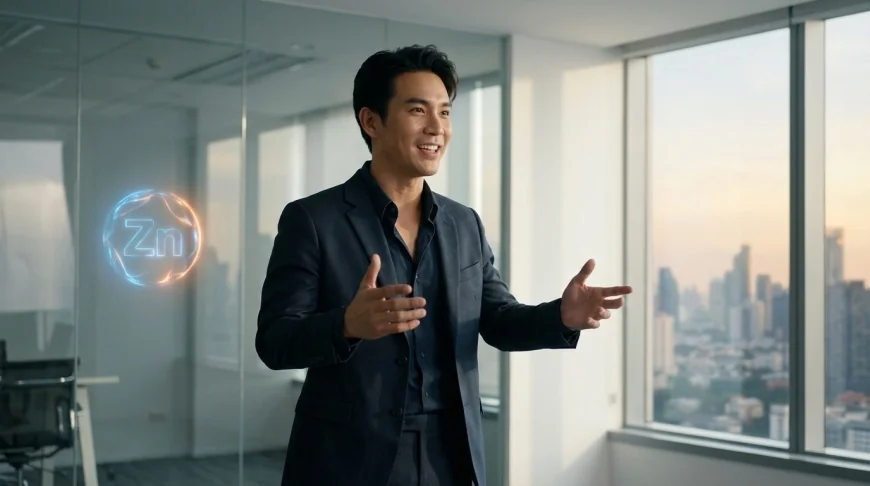 Zinc ตัวช่วยท่านชายในวัยทำงาน: ปลดล็อกพลัง 'แมน' ฟิตร่างกายให้พร้อมลุยงาน