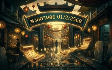 หวยฮานอย 01/2/2569