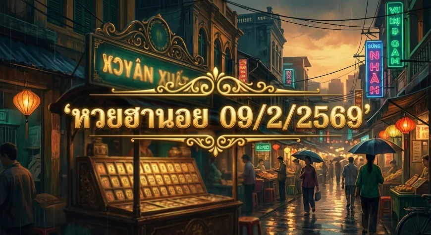 วิเคราะห์หวยฮานอย 09/2/2569