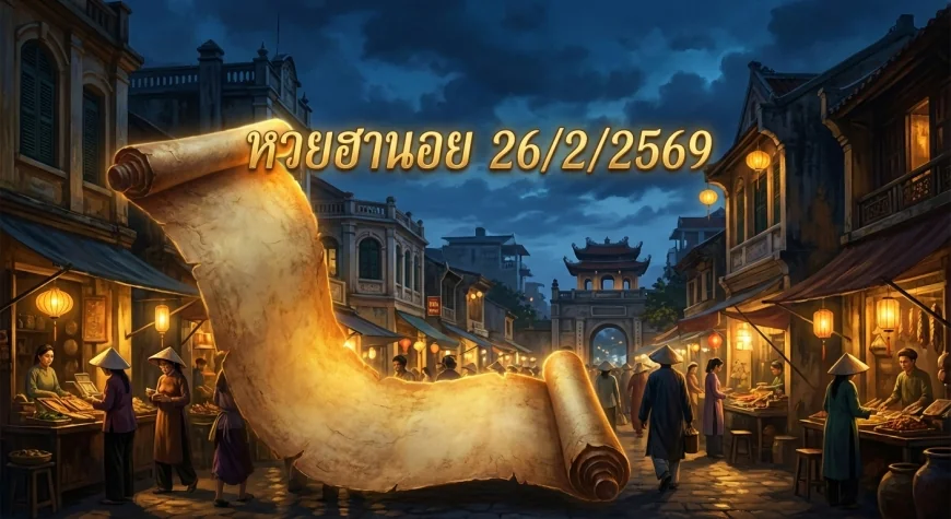 วิเคราะห์หวยฮานอย 26/2/2569