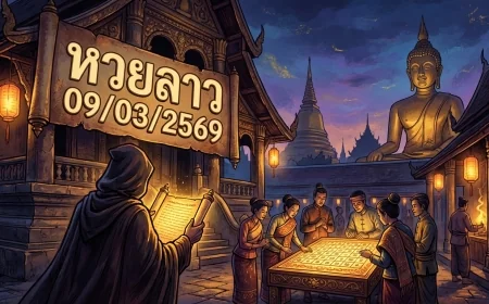หวยลาว 09/03/2569