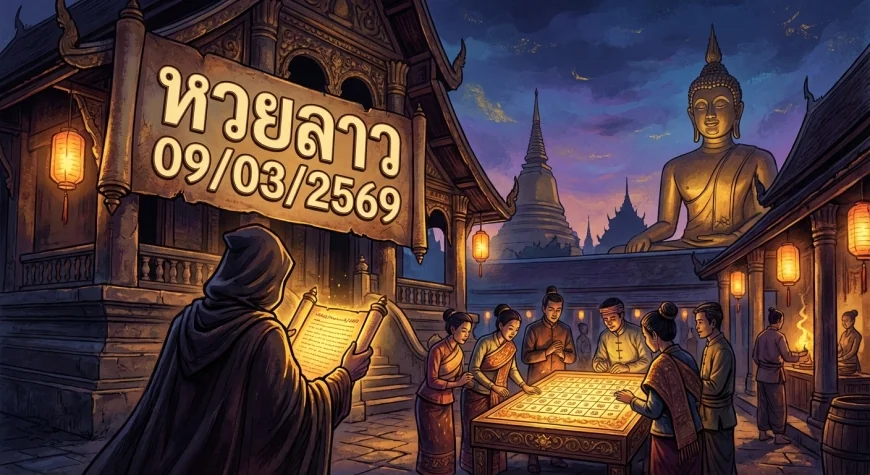 หวยลาว 09/03/2569