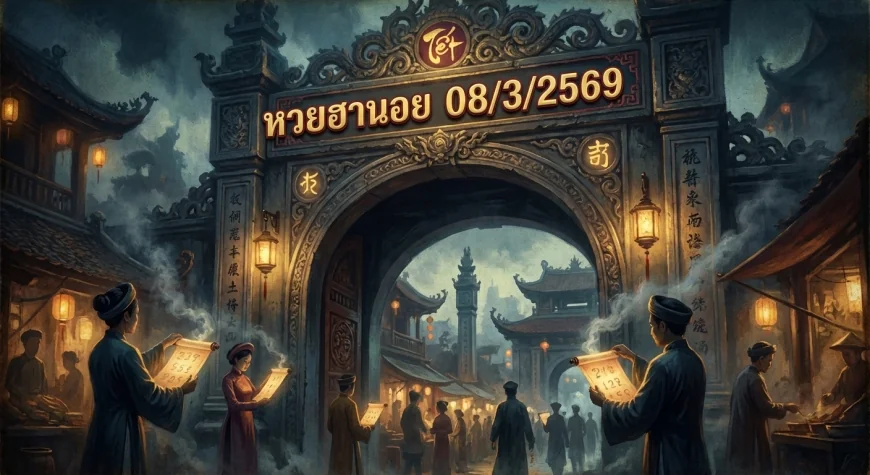 หวยฮานอย 08/3/2569