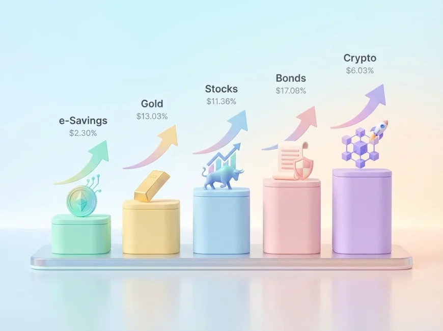 เปรียบเทียบช่องทางการลงทุน 5 รูปแบบ